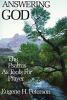 Answering God: The Psalms as Tools for Prayer 